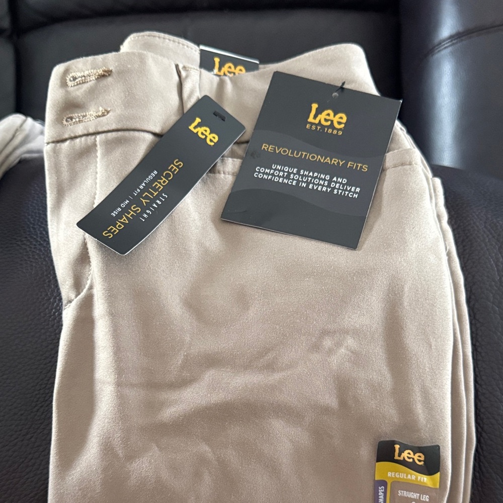 Lee Tan Straight Fit Pants